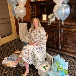 The Great blue and white dress